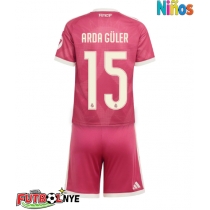 Camiseta Real Madrid Arda Guler #15 Tercera Equipación para niños 2026-27 manga corta (+ pantalones cortos)